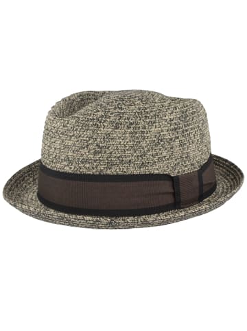 BREITER Strohhut in blau