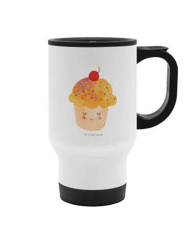 Mr. & Mrs. Panda Coffee To Go Becher Cupcake ohne Spruch in Weiß