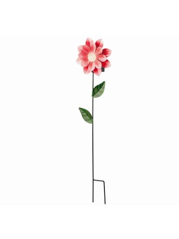 MARELIDA LED Solar Gartenstecker Blume Garten Blumenstecker H: 49,5cm in rosa