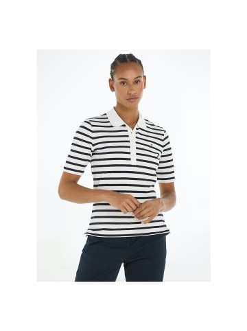 Tommy Hilfiger T-Shirt in breton desert sky-ecru