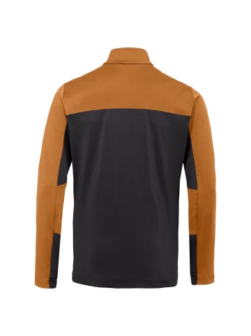 Vaude Funktionsshirt/ Longsleeve Me Livigno Halfzip II in Gelb