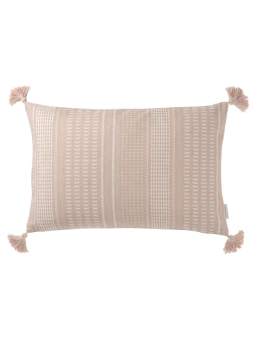Tom Tailor Kissenhülle MINIMAL ETHNO in Taupe