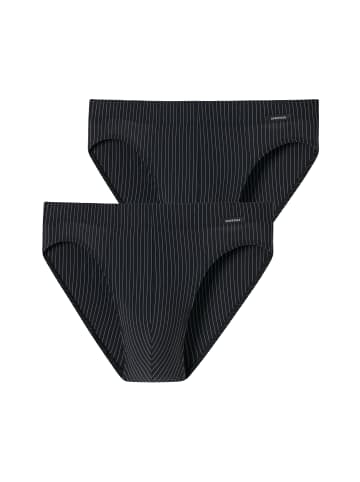 Schiesser Slip Supermini - Pure Micro in Schwarz