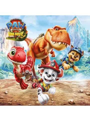 Paw Patrol PAW Patrol Dino Movie Servietten 20 Stück, 33x33 cm