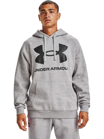 Under Armour Hoodie "UA Rival Fleece Big Logo Hoodie" in Grau