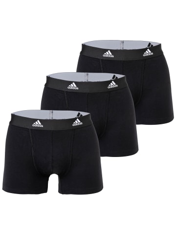 adidas Boxershort 3er Pack in Schwarz