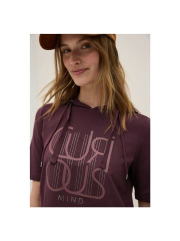 Cecil T-Shirt in mulberry red
