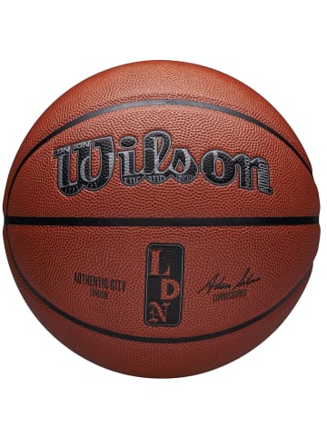 Wilson Wilson NBA Authentic City Ball in Orange