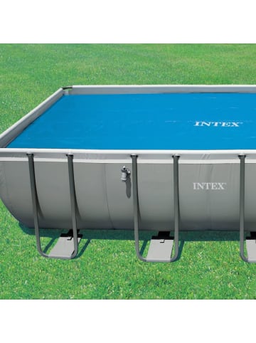 Intex 28016 - Solarabdeckplane für Frame-Pools 549x274cm in blau