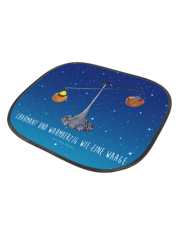 Mr. & Mrs. Panda Sonnenschutz Fürs Auto Sternzeichen Waage mit S... in Sternenhimmel Blau