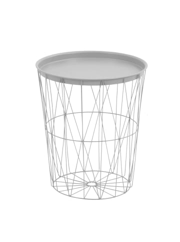 greemotion Beistelltisch mit abnhembarem Tablett - vielseitig & dekorativ in Weiß