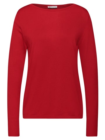 Street One Basic Pullover in Rot