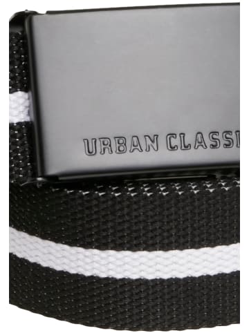 Urban Classics Urban Classics in black white stripe/black