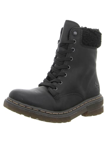rieker Schnürstiefelette in schwarz