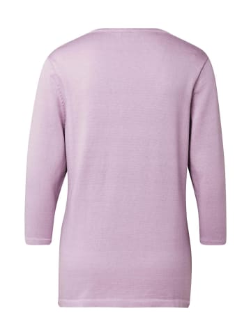 GOLDNER Pullover in hochwertiger Qualität in flieder