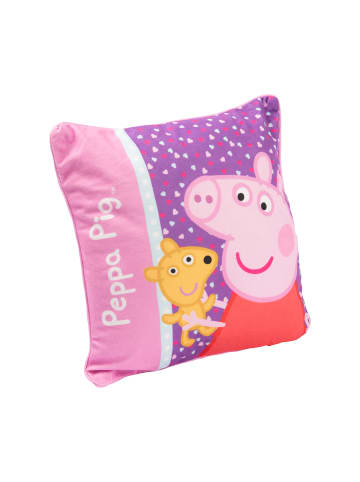 United Labels Peppa Wutz  Dekokissen 30 x 30cm in rosa