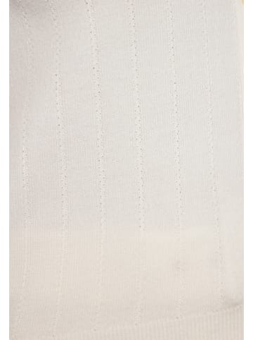 Sidona Damen Cardigan in WOLLWEISS
