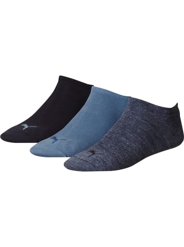 Puma Socks Unisex-Sneaker-Socken 3 Paar in marine/blau