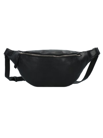 TASCHENDIEB Kohlmarkt Gürteltasche Leder 34 cm in black bean