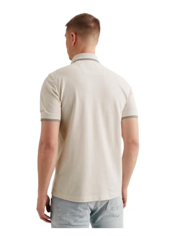PME Legend Poloshirt SHORT SLEEVE POLO STRETCH PIQUE in Beige