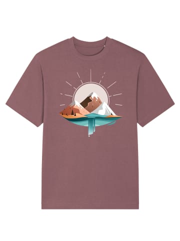 wat? Apparel T-Shirt Sunrise & Lake in Day Fall