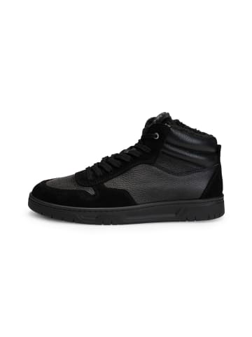 VITAFORM Hirschleder Sneaker in schwarz