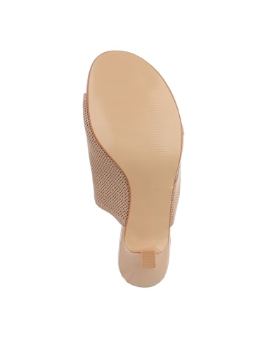 Ital-Design High-Heel Sandalette in Hellbraun