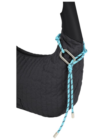 FREDsBRUDER Handtasche Just Flow Round Hobo in Black