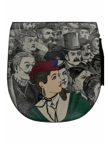 Dogo Ivy Bag Umhängetasche -  Colorful Lady in Schwarz
