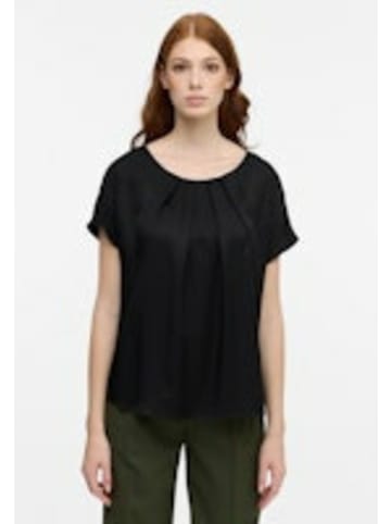 Eterna Kurzarmbluse für Damen in schwarz