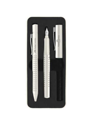 Faber-Castell Geschenkset GRIP 2010 - Füller+Kugelschreiber coconut milk.