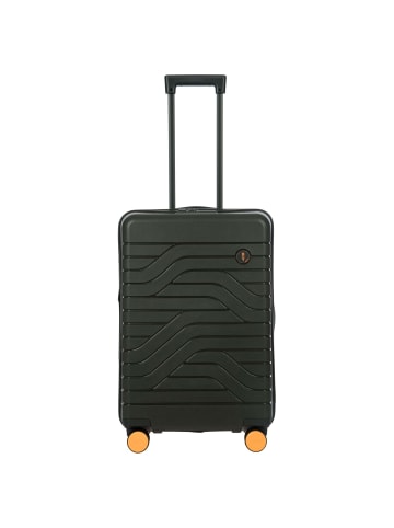 BRIC`s BY Ulisse - 4-Rollen-Trolley 65 cm erw. (black) in olive