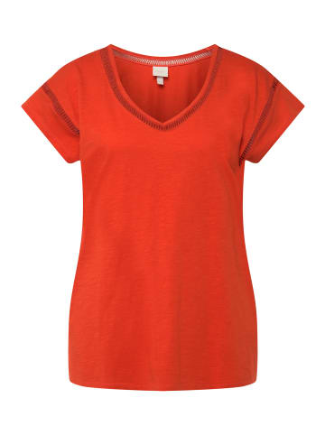 Ulla Popken Shirt in dunkelorange