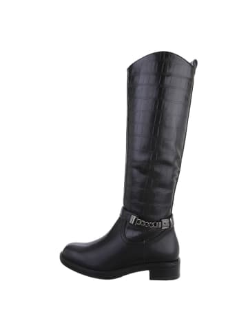 Ital-Design Stiefel in Schwarz