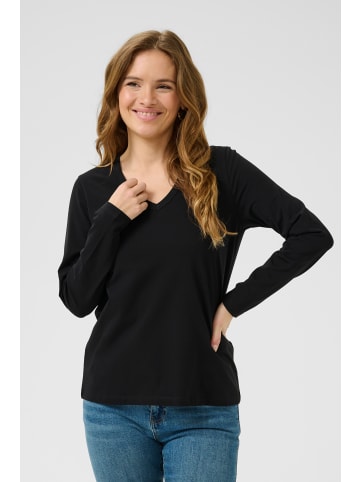 CULTURE Langarm-Shirt CUbase Relaxed fit in Black