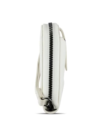 Bugatti Elsa Geldbörse RFID Schutz Leder 19 cm weiß