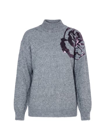 Studio Untold Pullover in grau melange