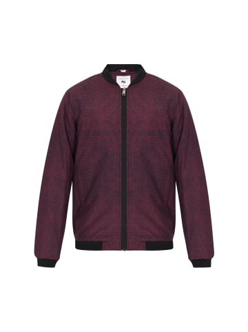 MO Jacket in burgundy multicolor