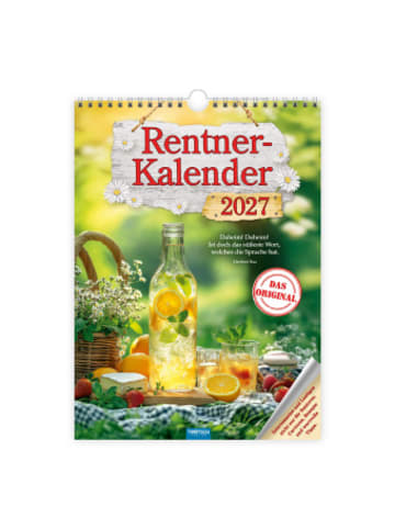 Trötsch Kalender - TRÖTSCH - Classickalender Rentnerkalender 2027