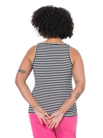 Angel of Style Strick-Top in schwarz