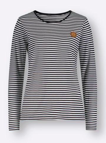 WITT WEIDEN Ringelshirt in schwarz-weiß-gestreift