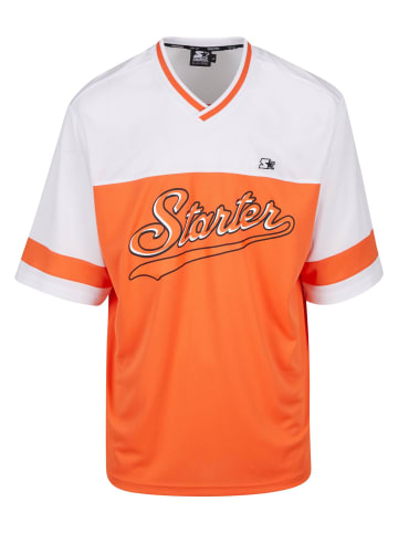 STARTER STARTER Mesh-T-Shirts in mandarin