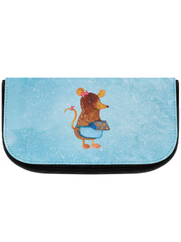 Mr. & Mrs. Panda Kulturbeutel Maus Kekse ohne Spruch in Eisblau