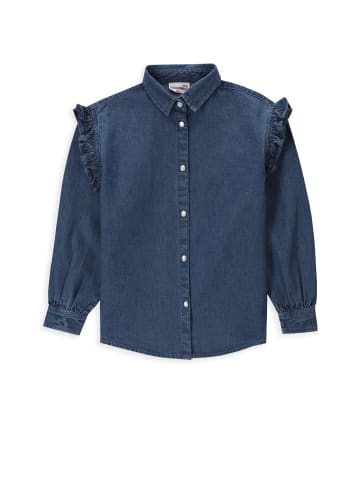 Coccodrillo Bluse mit langen Ärmeln in blau