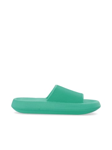 Bianco Pantolette in Green Pop