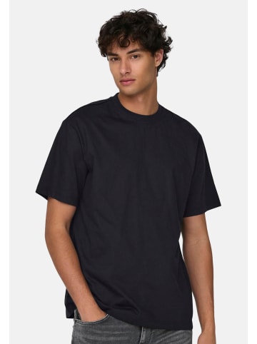 ONLY & SONS T-Shirt Onsfred in Schwarz
