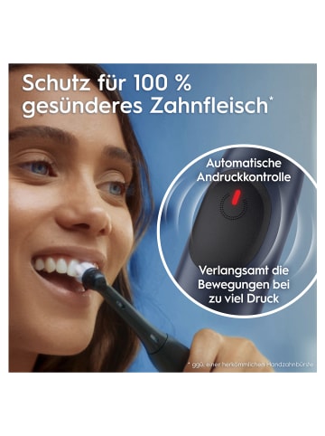 Oral-B Elektrische Zahnbürste "iO2 + 12 Aufsteckbürsten Ultimative Reinigung" in Blau