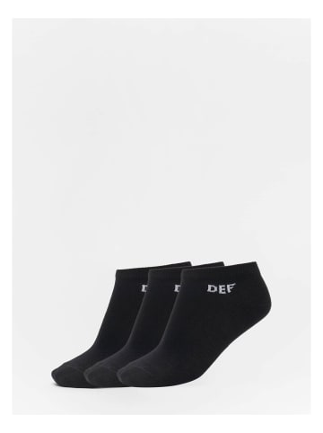 DEF Socken in schwarz