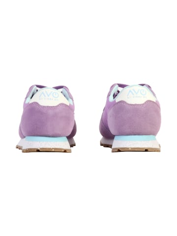natural world AVO-Sneaker aus Leder Violett