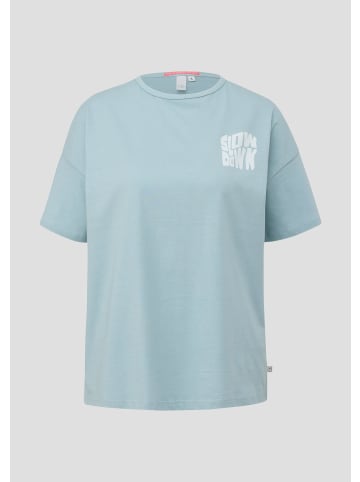 QS T-Shirt in 61D0_helles türkis